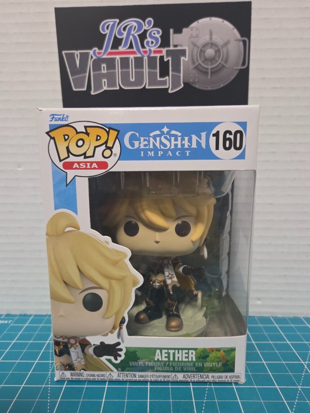 Funko POP Asia Genshin Impact Aether 160 Vinyl Figure